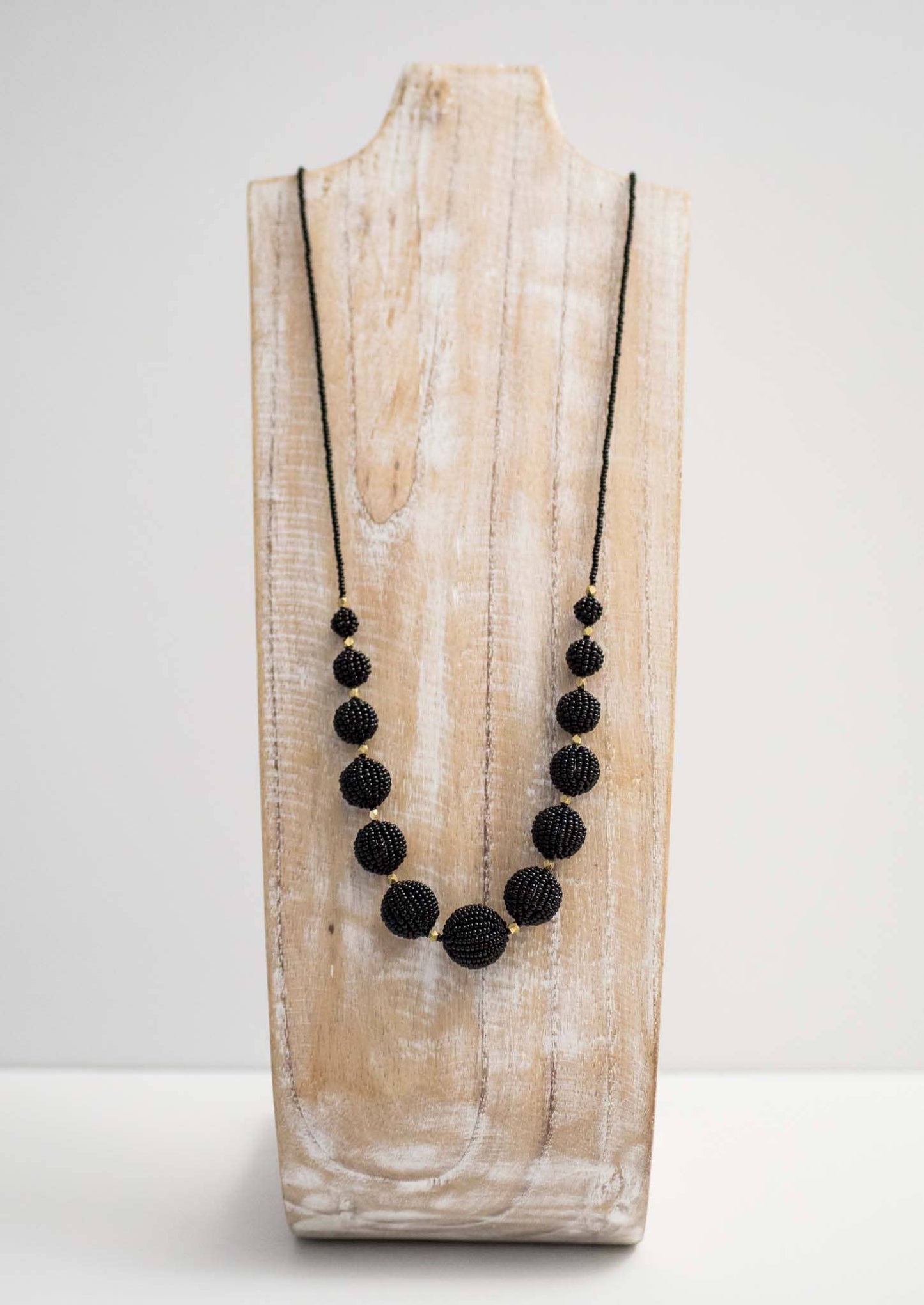 The Uptown Girl Necklace- Black