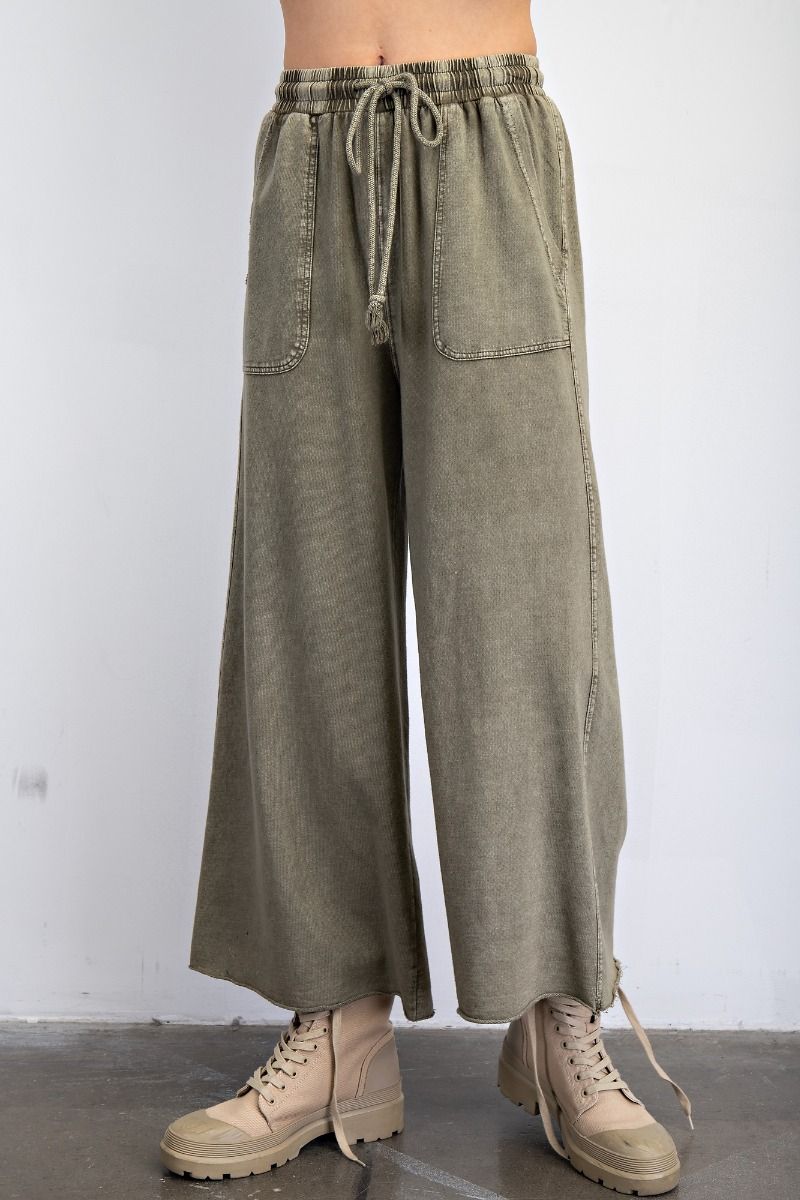 Romy Relaxed Sweats | Olive