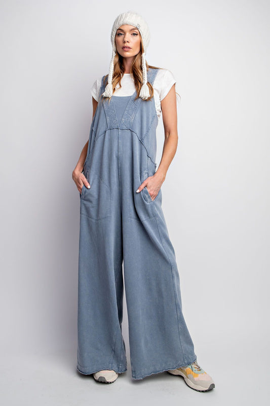 Luna Lounge Jumpsuit | Denim