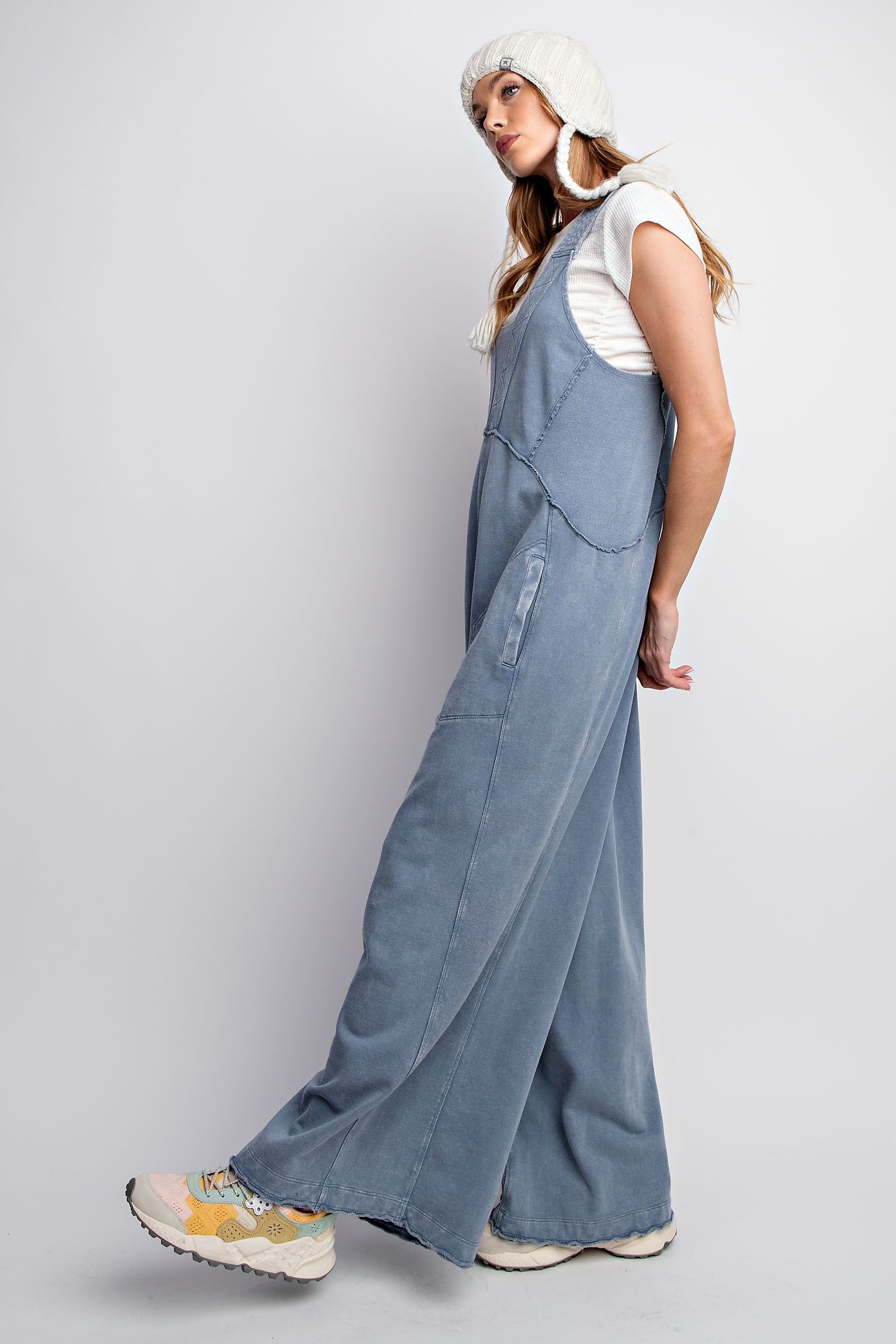 Luna Lounge Jumpsuit | Denim