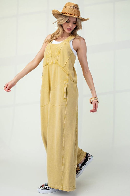 Luna Lounge Jumpsuit | Mustard