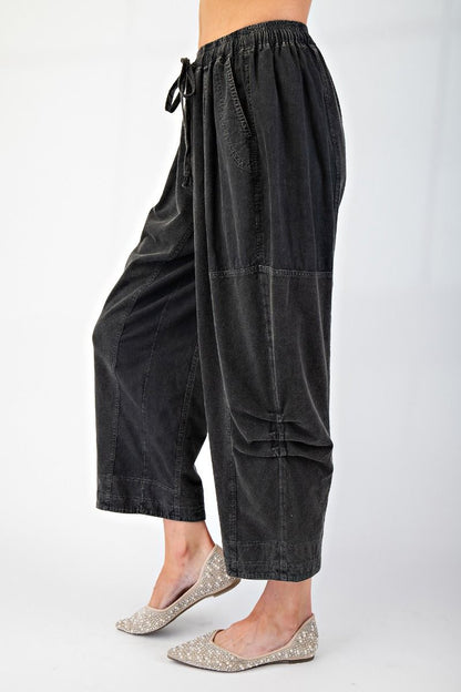 Marley Mix Knit Joggers | Black