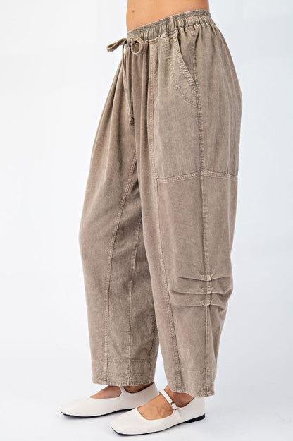 Marley Mix Knit Joggers | Mocha