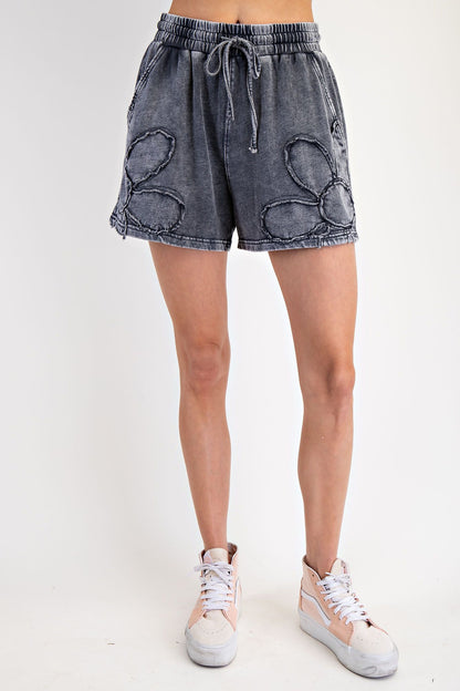 Bloom Knit Shorts | Ash
