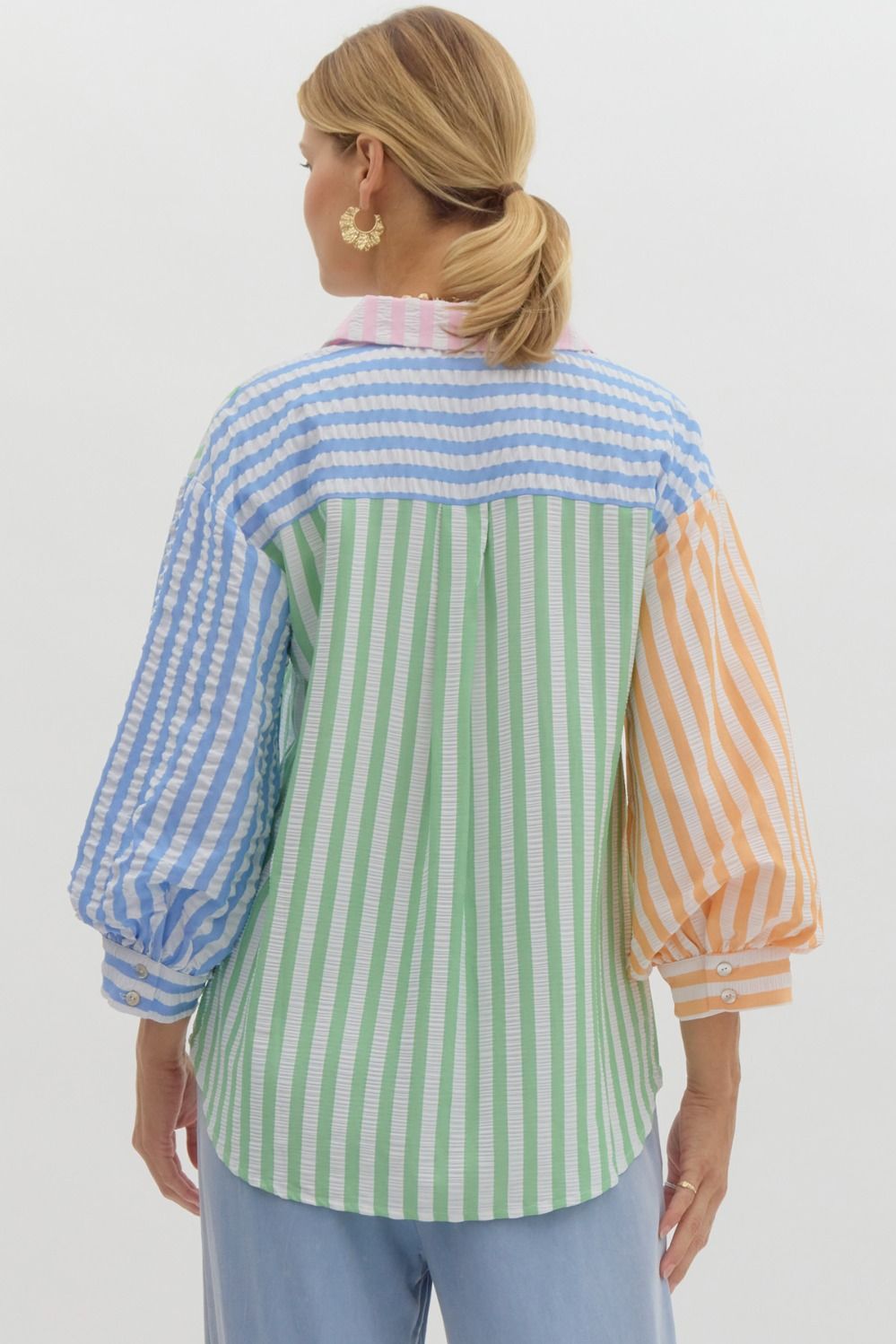 Callie Stripe Top