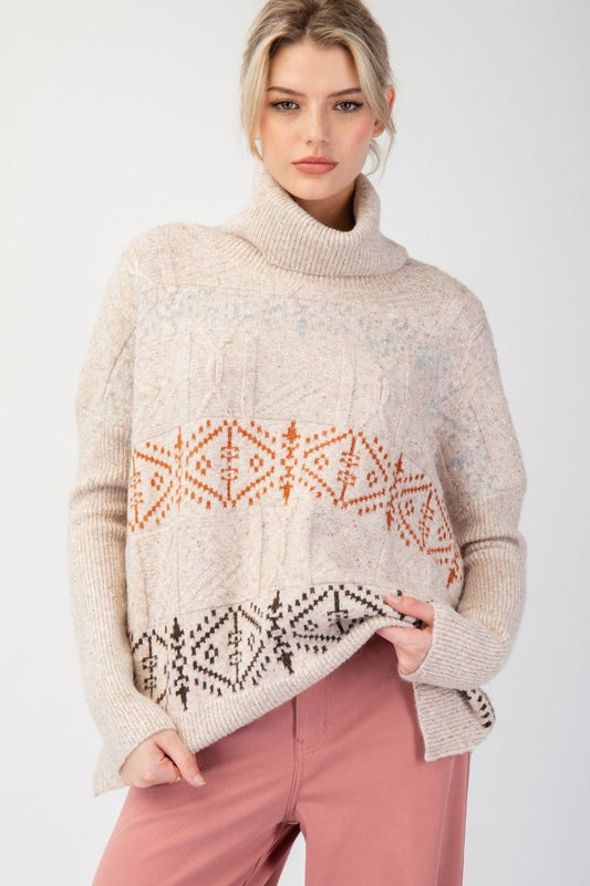Celeste Turtleneck Sweater
