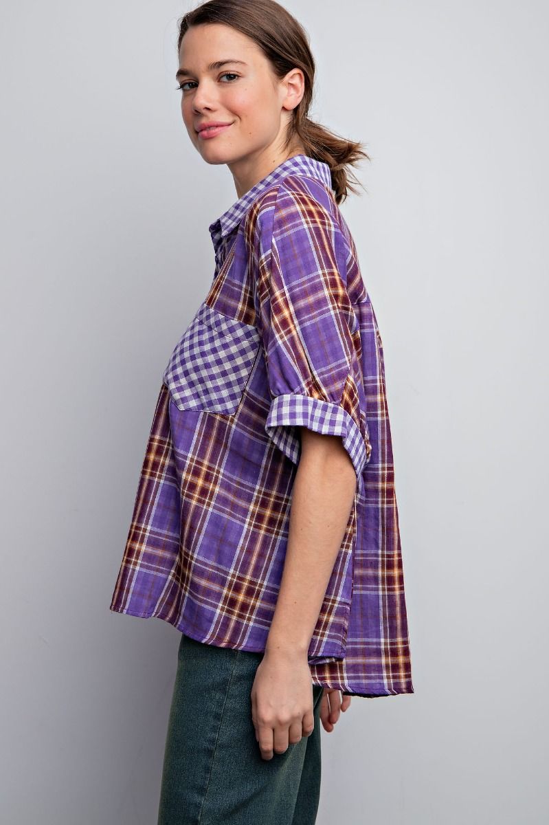 Juliet Plaid/Gingham Top