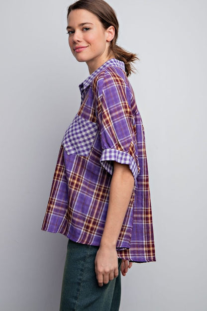 Juliet Plaid/Gingham Top