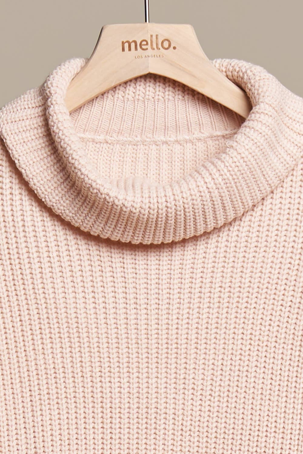 Clara Embroidered Knit Sweater | Blush