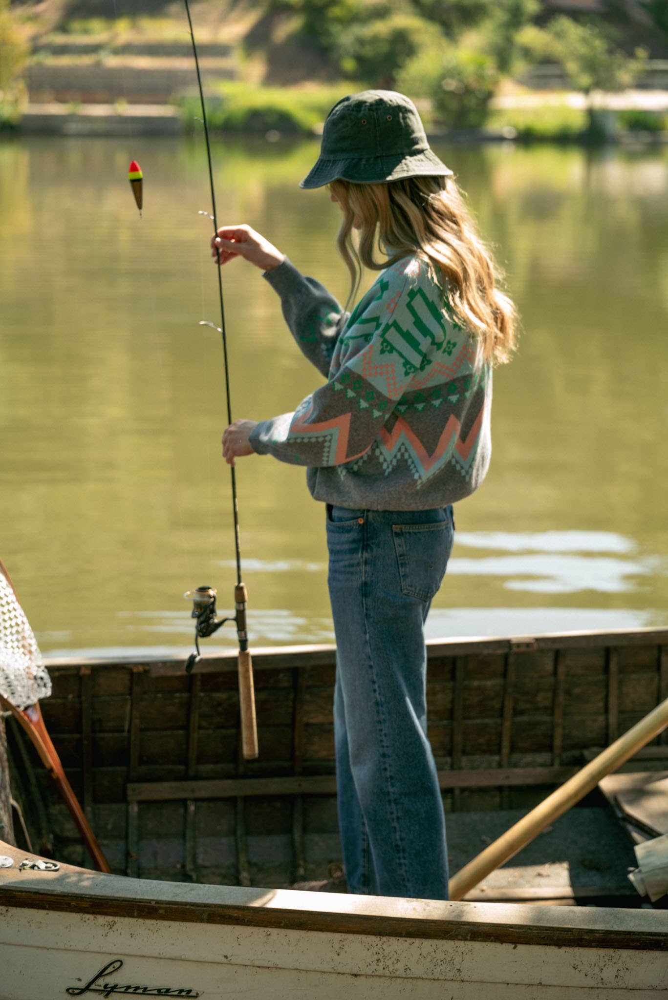 Blue Ridge Burst Half-Zip Pullover