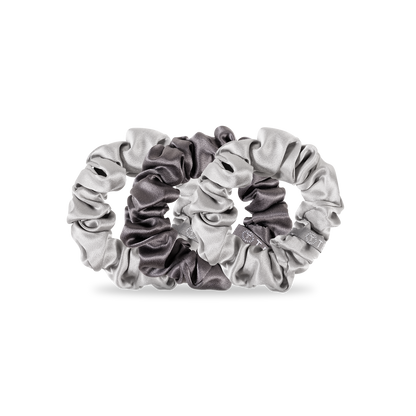 Silver Flames - Large Scrunchie, 3-Pack