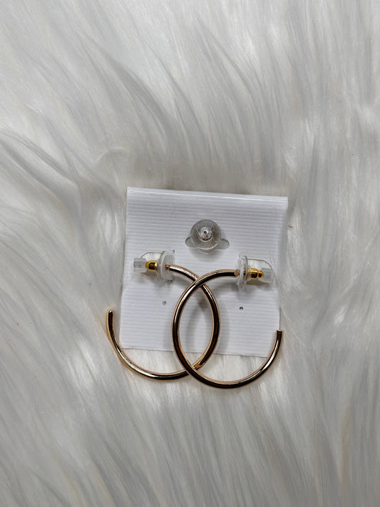 Small Golden Hoop Earring