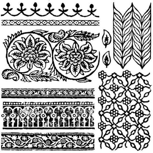 IOD Bohemia 12 x 12 Decor Stamp