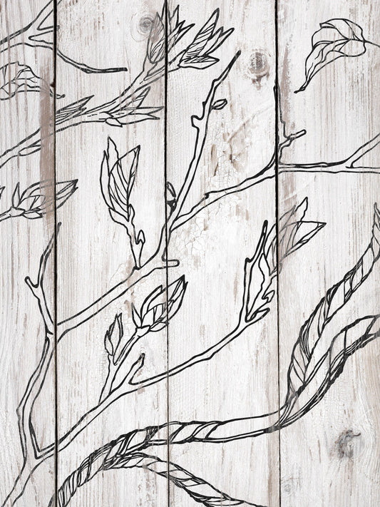 Sample IOD Branches & Vines Stamp