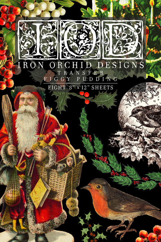 Front Package, Figgy Pudding IOD Transfer