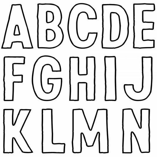 Retro 12 x 12 Decor Stamp