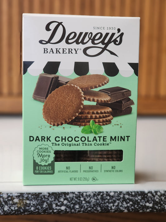 Dewey's Dark Chocolate Mint Cookies