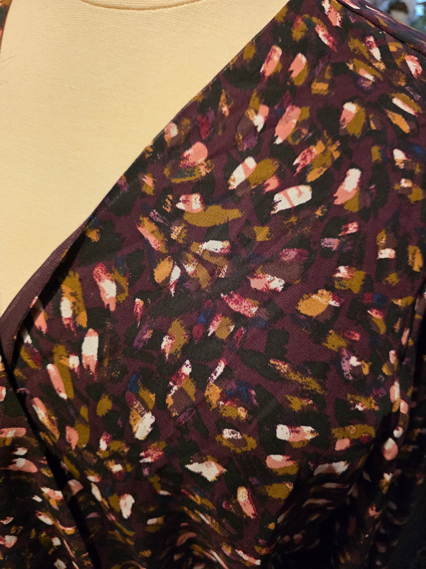 JR-Nine Britton Cavanna Faux Wrap Blouse | 2X