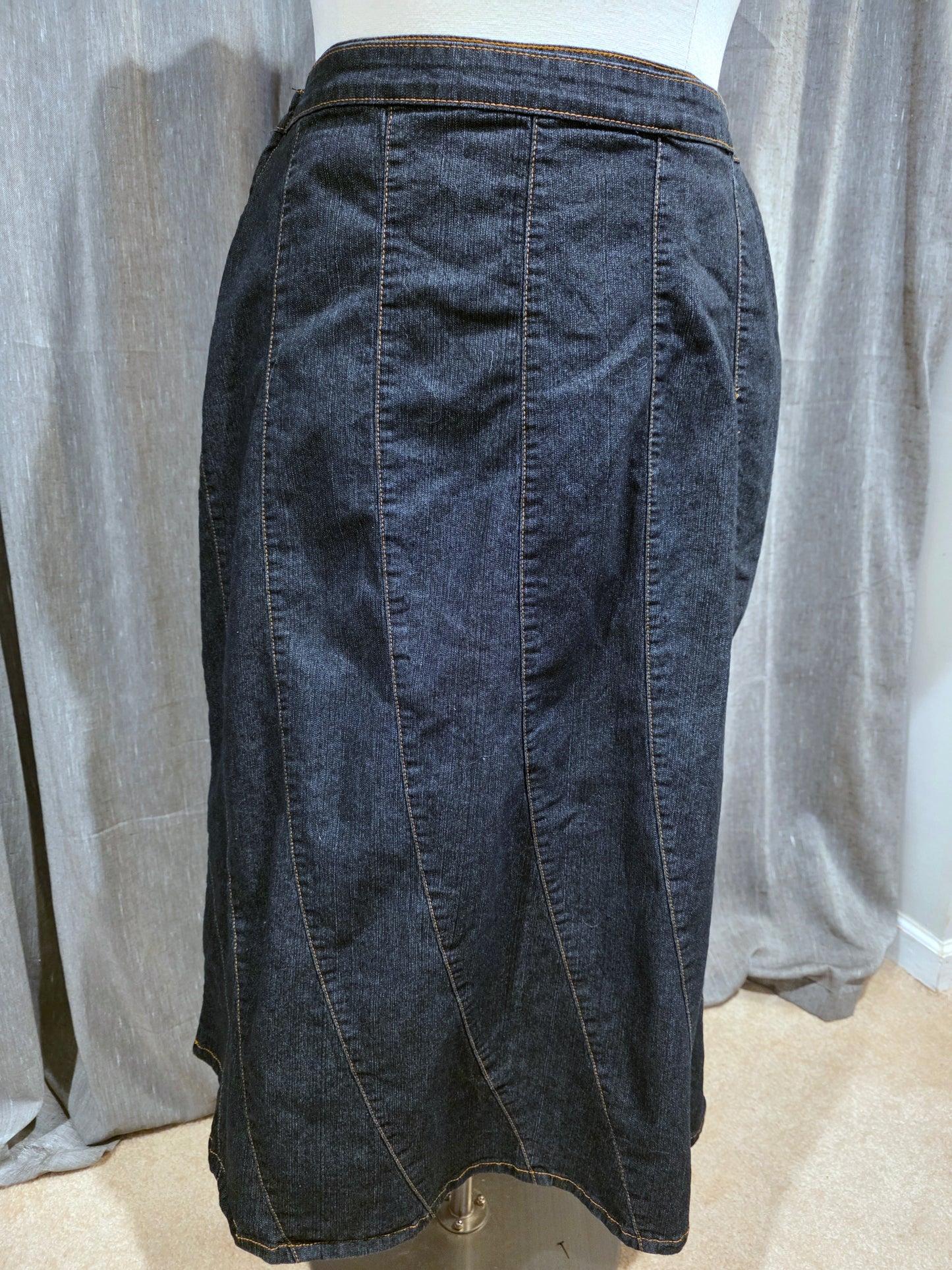 JR- BE-GIRL Basic Denim Skirt | 2X