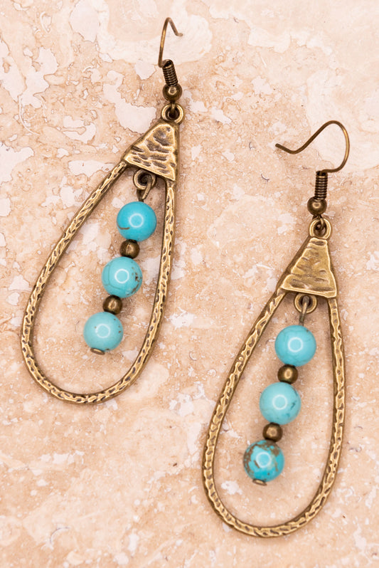 Sherri Earrings | Turquoise