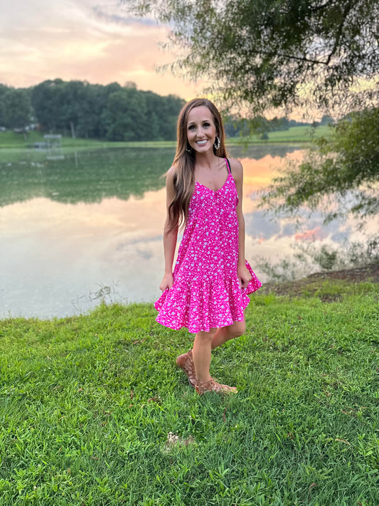 Endless Summer Dress- Pink