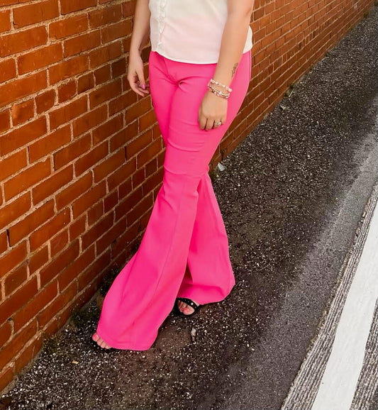 Feeling Fierce Pink Flares