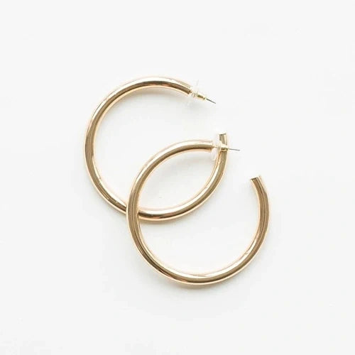 Estonia Shiny Gold Earrings