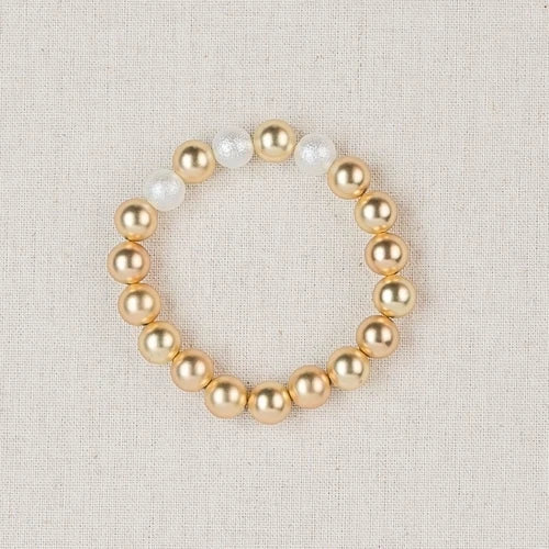 Mills Bracelet Gold With Pearls