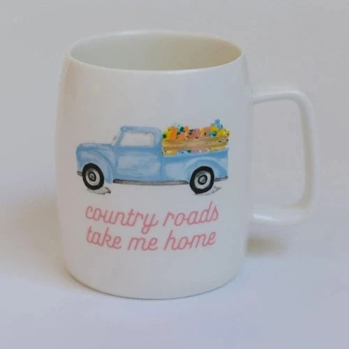 Country Roads Ceramic Mug