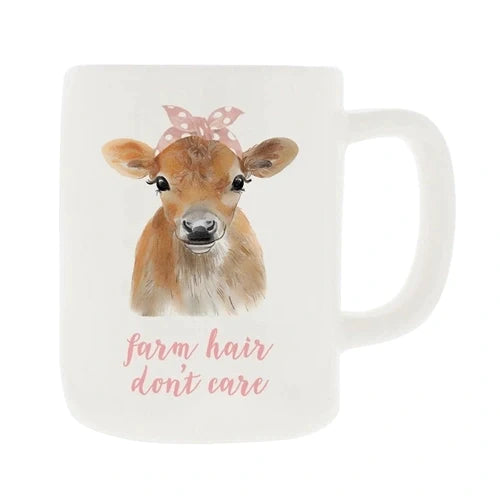 Farm Hair Ceramic Mug