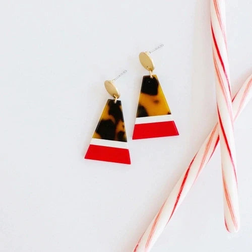 Earrings Santa Hat