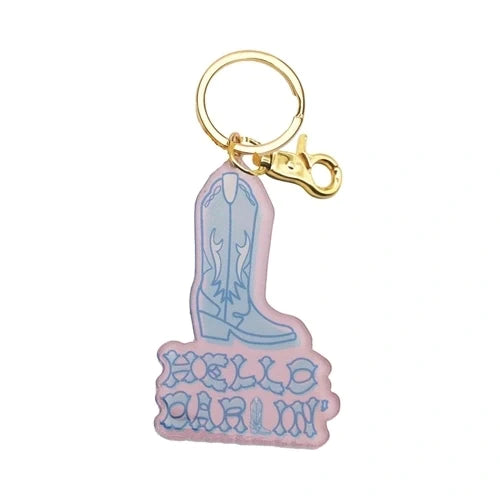 Acrylic Keychains Hello Darlin'