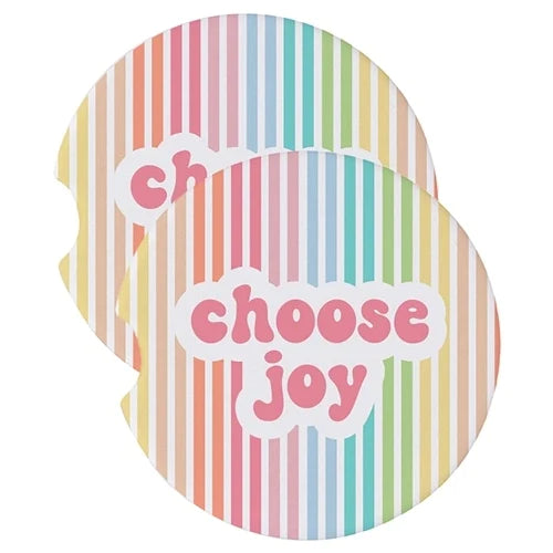 Car Coasters Choose Joy
