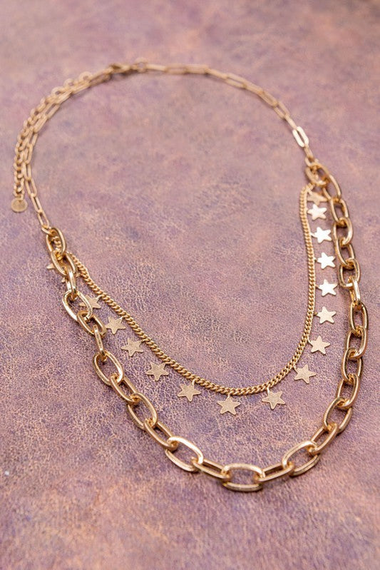 Starla Necklace Gold