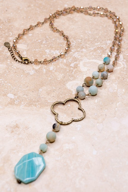 Alani Necklace Amazonite