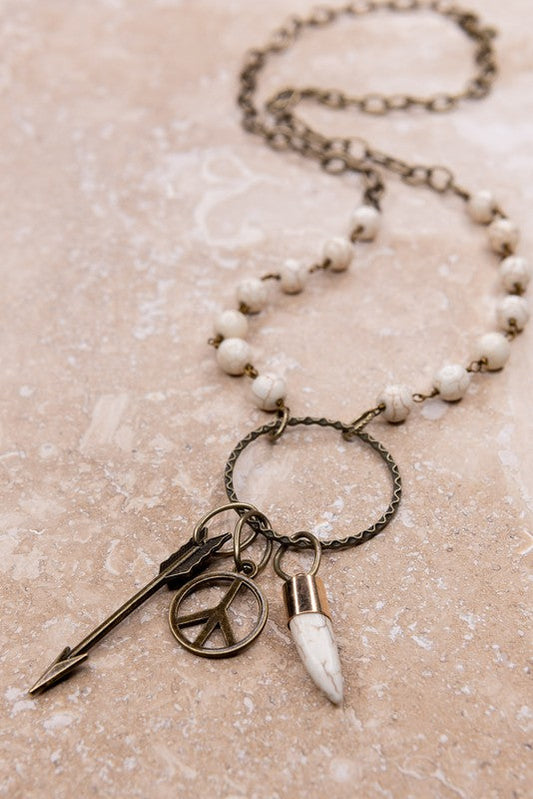 Erin Necklace White