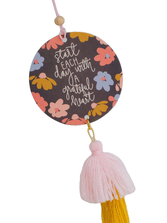 Start Each Day With A Grateful Heart | Air Freshener