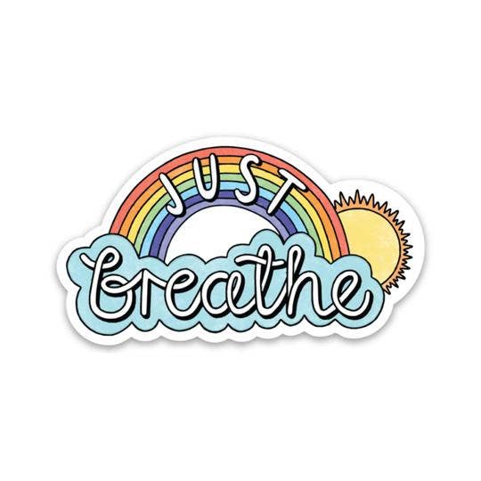 Big Moods - Just Breathe Sticker
