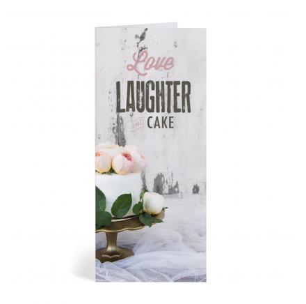 Love & Laughter - 4X9 Card