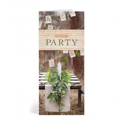 Time To Party - 4X9 Card