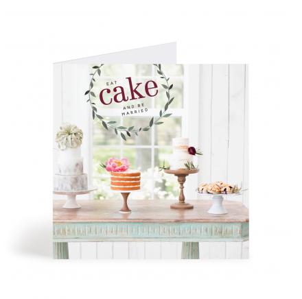 Eat Cake - 6X6 Card