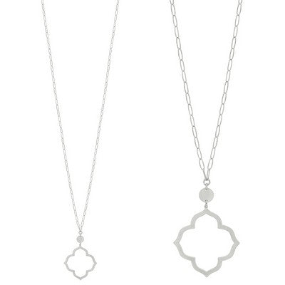 Ciara Silver Necklace