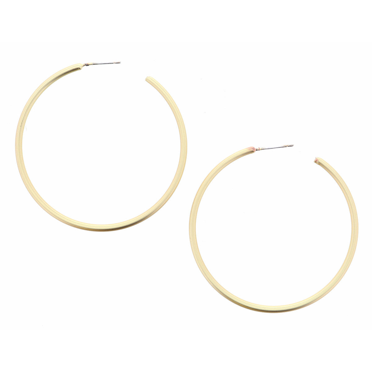 Thin Gold Hoop Earring