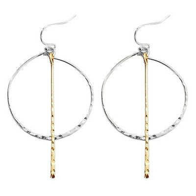 Owen Gold Silver Earrings