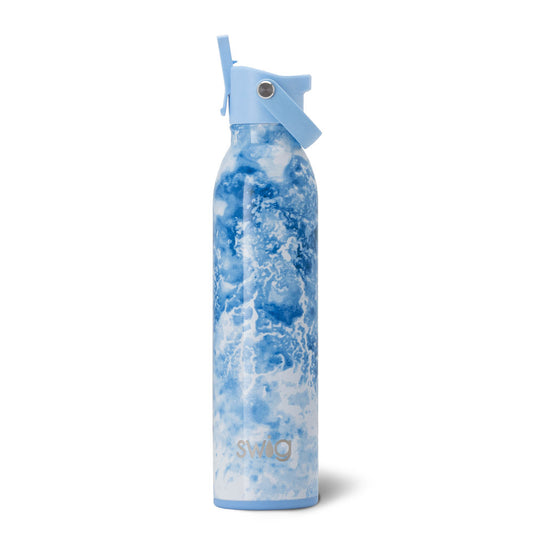 Sea Spray Flip + Sip Water Bottle (20oz)