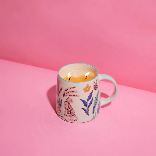 Sweet Grace Mug Candle Jeweled Jungle