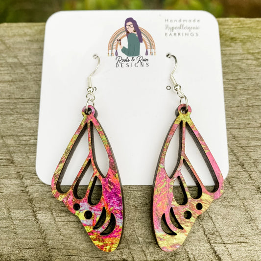 Butterfly Wings Dangle Earrings