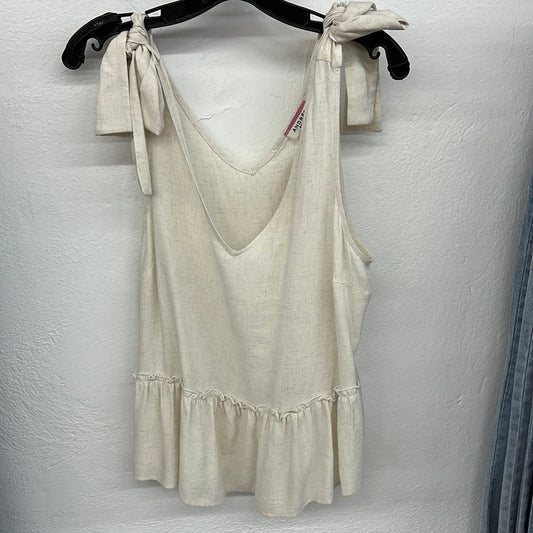 All Tied Up Peplum Tank