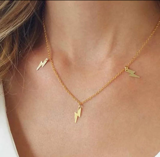 Alco Lightning Bolt Necklace
