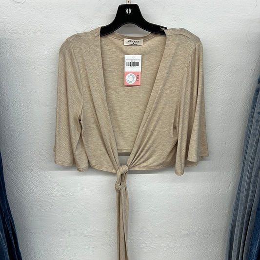 Tiny Dancer Wrapped Cropped Cardigan